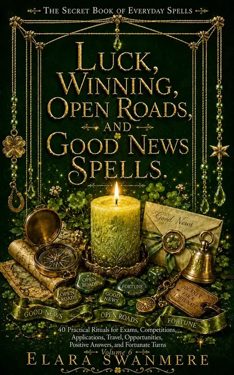 Cover of Luck, Winning, Open Roads & Good News Spells