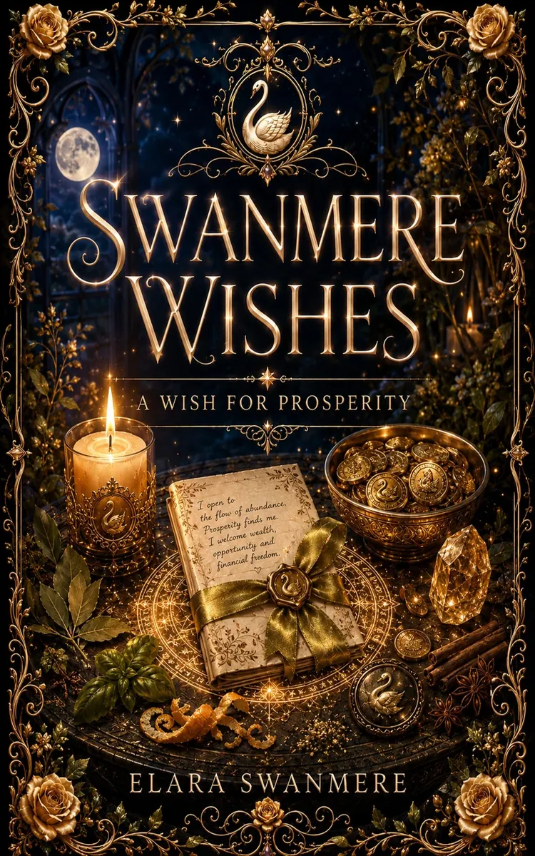 Cover of Swanmere Wishes: A Wish for Prosperity by Elara Swanmere