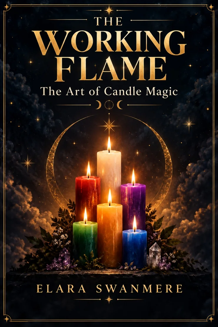 The Working Flame: The Art of Candle Magic — cover