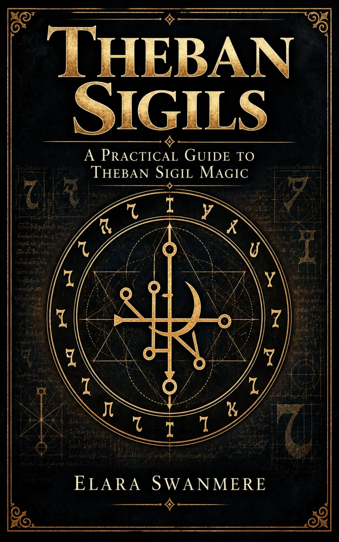 Theban Sigils: A Practical Guide to Theban Sigil Magic — cover